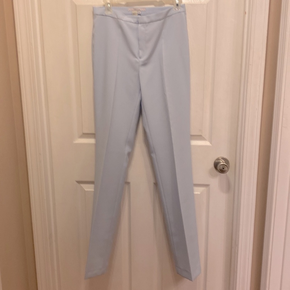 Zara pants size 4 pale blue excellent preloved long tall  inseam 33 inches